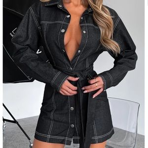 NWT- White Fox Hold my Hand Mini Dress